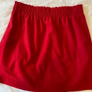 J. Crew Mercantile Sidewalk Skirt - red size 8